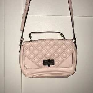 Diane von furstenburg pink crossbody bag